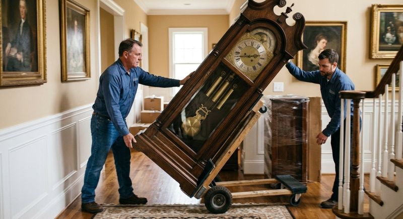 Grandfather Clock Moving in Charlotte, NC