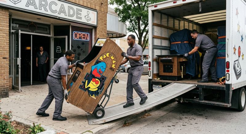 Arcade Game Moving in Long Island, NY