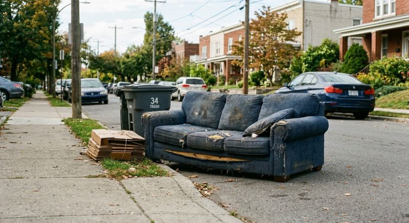 Couch Disposal in Auburn, CA